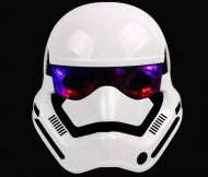 Маска Штурмовика с подсветкой глаз (Stormtrooper, Звездные войны)